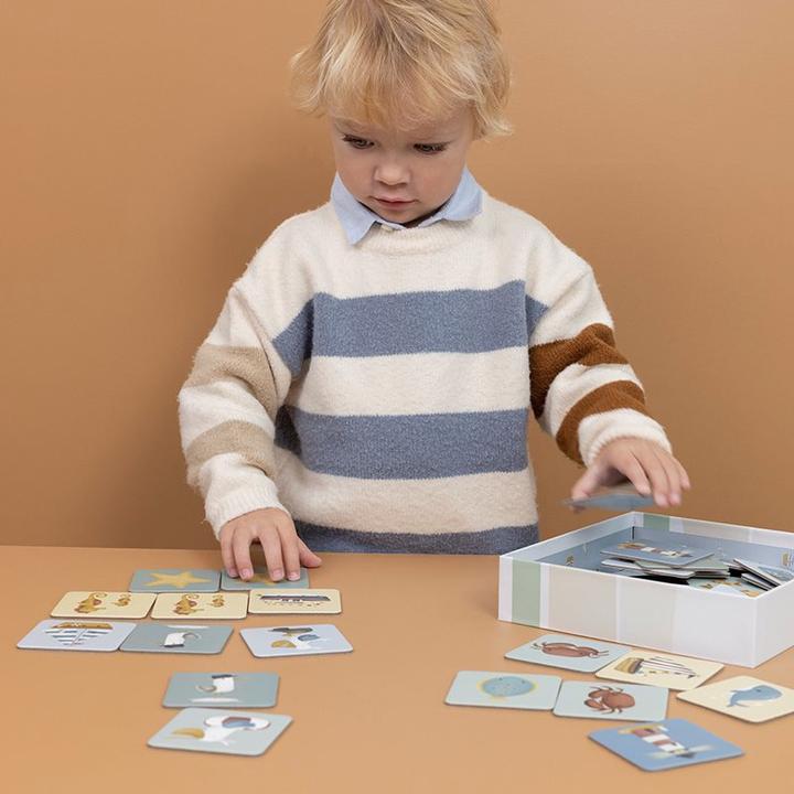 Produktbild Little Dutch Memo Sailors Bay Card Game Matching