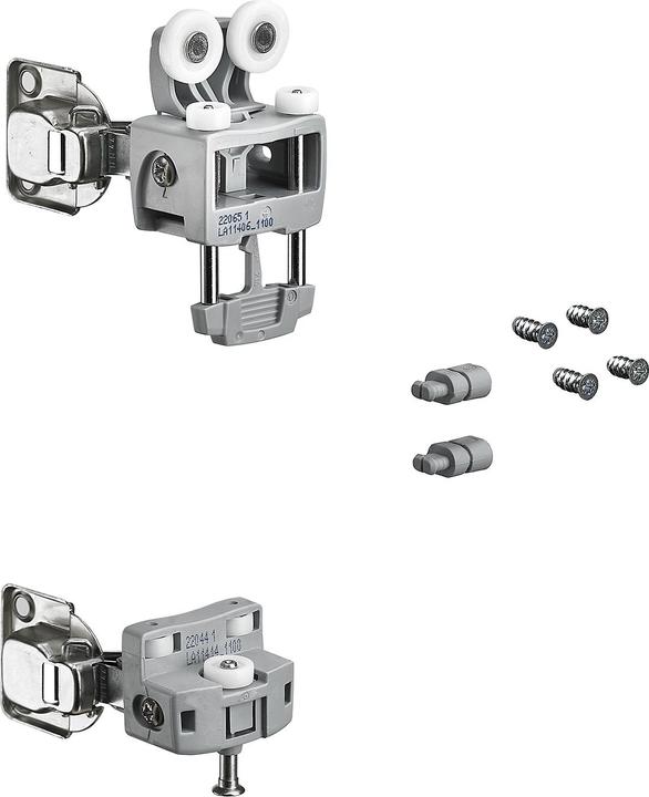 Immagine prodotto Hettich Ferramenta per porte scorrevoli a libro WingLine L, Forslide