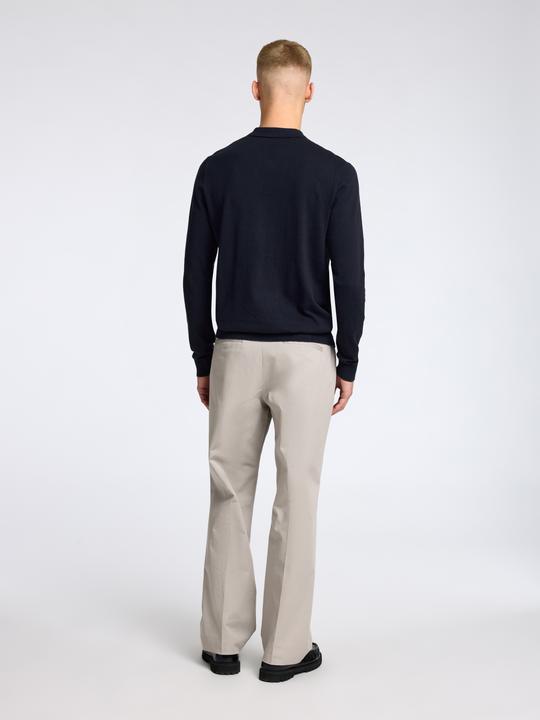 Produktbild Selected Homme Strick Langarm-Poloshirt (XL)