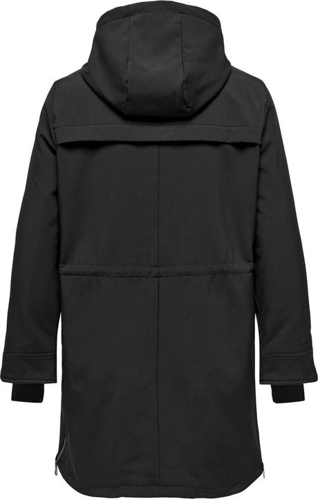 Actual product image Only Hood Ribbed cuffs Coat Long parka (42)