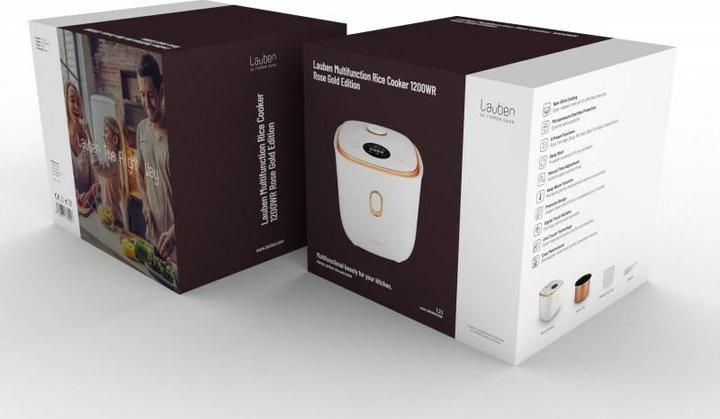 Produktbild Lauben Multifunktions-Reiskocher 1200WR LBRCMMRC120WA (CH-Stecker)