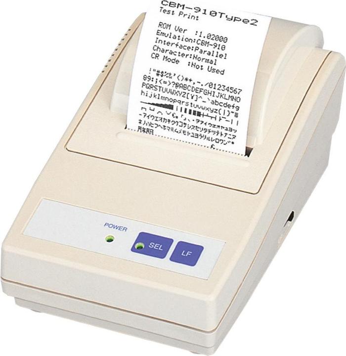 Produktbild Citizen CBM 910 II - Belegdrucker - Punktmatrix - Rolle (5,75 cm) (Parallel-Anschluss Buchse)