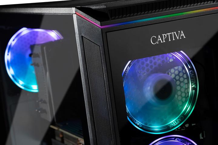 Actual product image Captiva Advanced Gaming I74-818 Core i7 RTX 4060 Ti (Intel Core i7-12700KF, 32 GB, 1000 GB, GeForce RTX 4060 Ti)