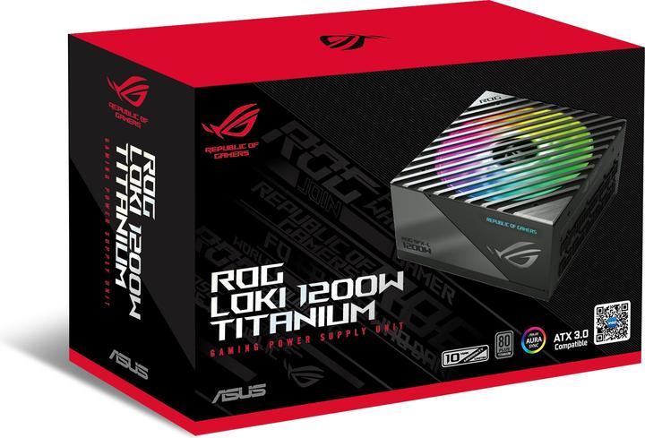 Actual product image ASUS PSU ROG Loki SFX-L 1200W Titanium (1200 W)