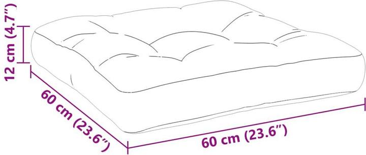 Immagine prodotto VidaXL Set da salotto da giardino da 10 pezzi con cuscini (60 x 60 cm)
