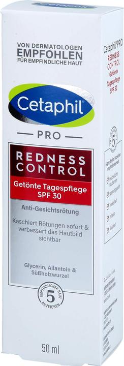 Produktbild Cetaphil Pro Redness Control getönte Tagespflege LSF30 (50 ml, Getönte Tagescreme, SPF 30)