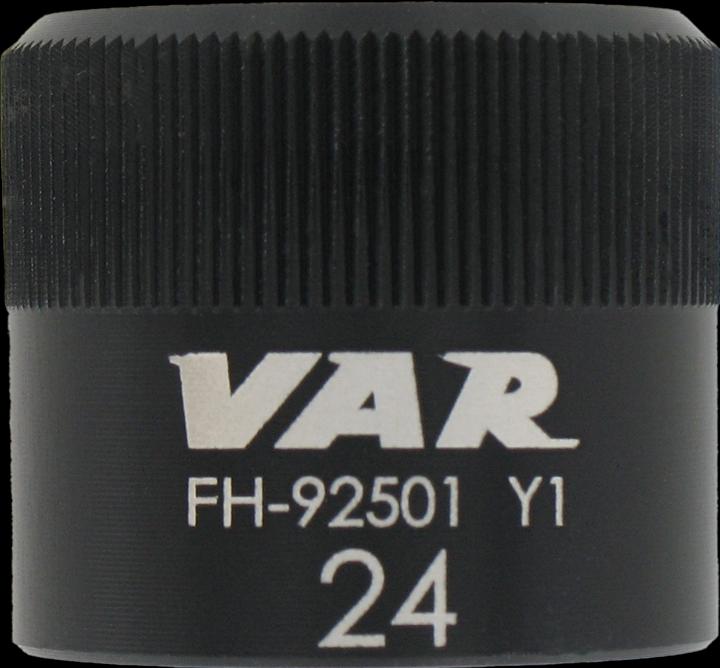 Actual product image VAR Steckschlüssel 6-Kant schwarz