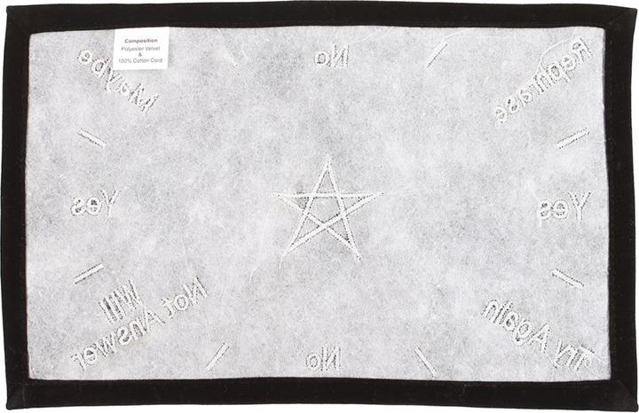 Actual product image Something Different Embroidered Pentacle Pendulum Mat (1 x)
