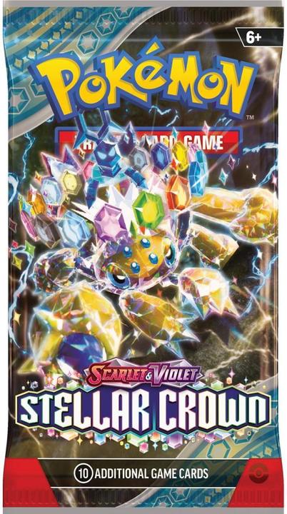 Actual product image Pokémon Stellar Crown (English, Booster Pack)