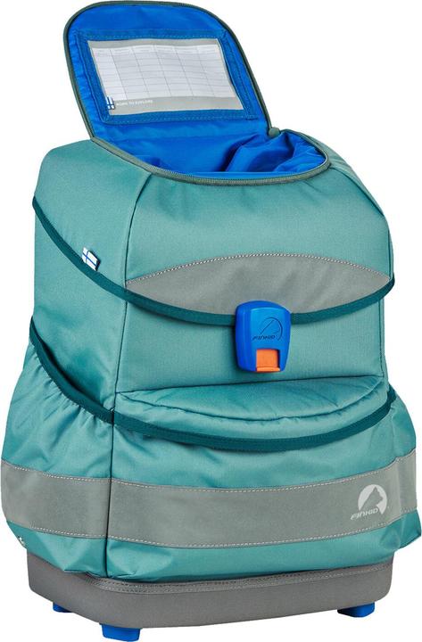 Produktbild finkid BUDDY CLASSIC 4tlg. Schulranzenset trellis/deep tea (20 l)