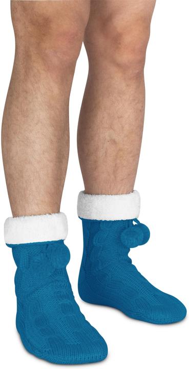 Image du produit Normani Chaussons en tricot avec pompon et ABS (Une unité par pack, 36 - 40)