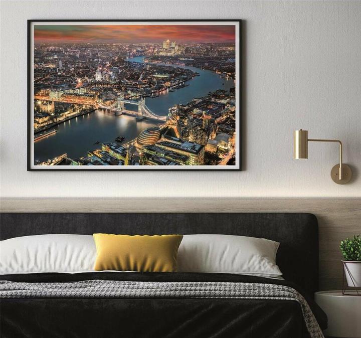 Actual product image Clementoni Puzzle London aerial view pieces (2000 pieces)