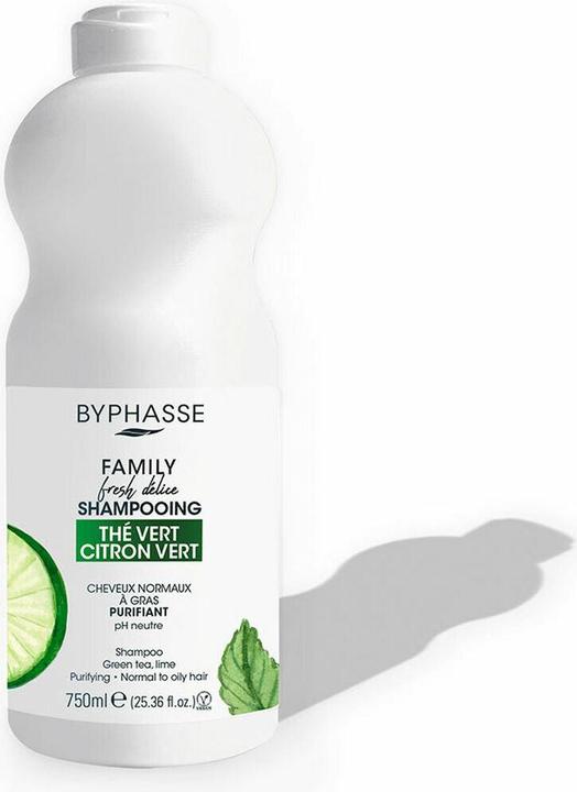 Image du produit Byphasse Family Fresh Delice Champú Cabello Normal A Grasa 750ml (750 ml, Shampoing liquide)