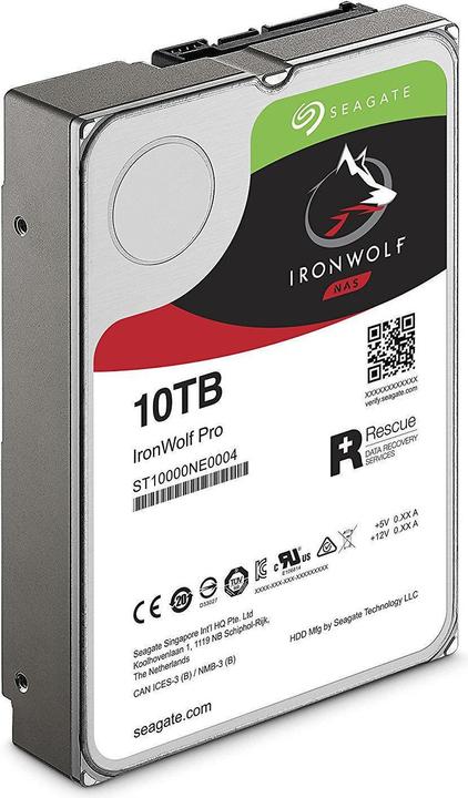 Produktbild Seagate IronWolf Pro (10 TB, 3.5", CMR)