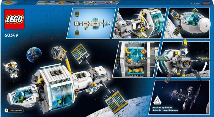 Productafbeelding LEGO Maanruimtestation (60349, LEGO Stad)