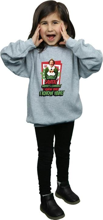 Image du produit Elf - Sweat OMG SANTA - Fille (140, 146)