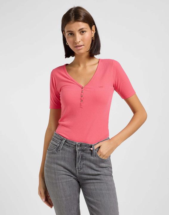 Lee T-Shirt Ss Henley