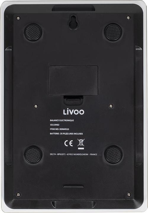Immagine prodotto Livoo Bilancia da cucina digitale