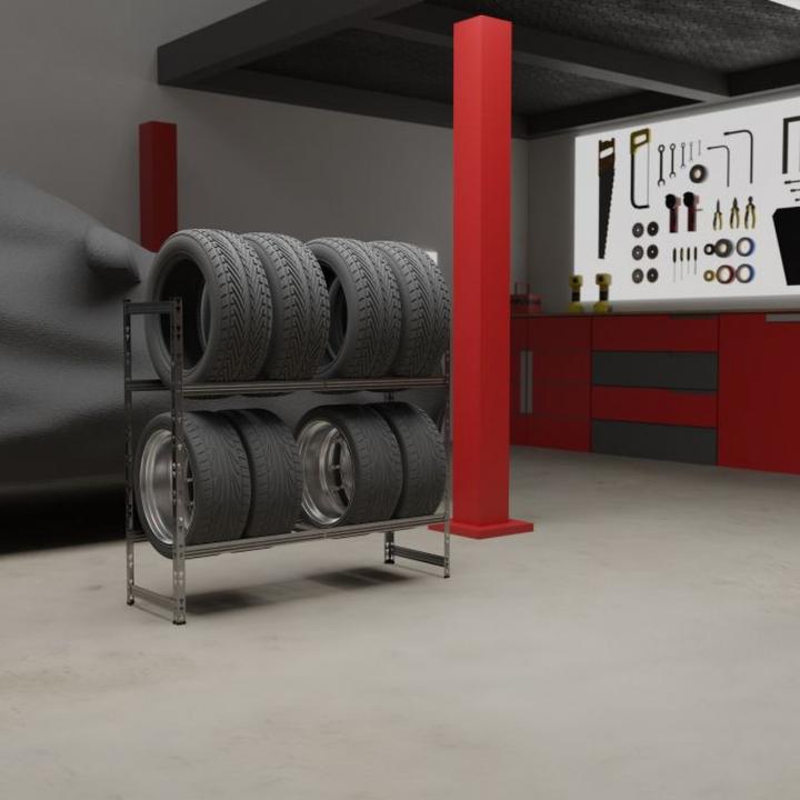 Image du produit Relaxdays Étagère à roues