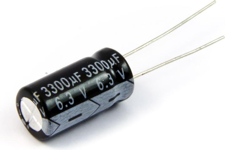 Image du produit Purecrea Condensateur électrolytique 3300 µF 6.3 V