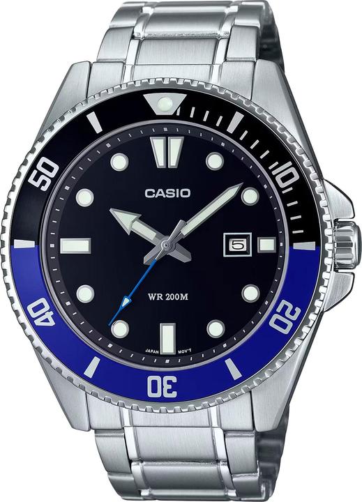 Actual product image Casio Collection - MDV-107D-1A2 (Analogue wristwatch, 44 mm)