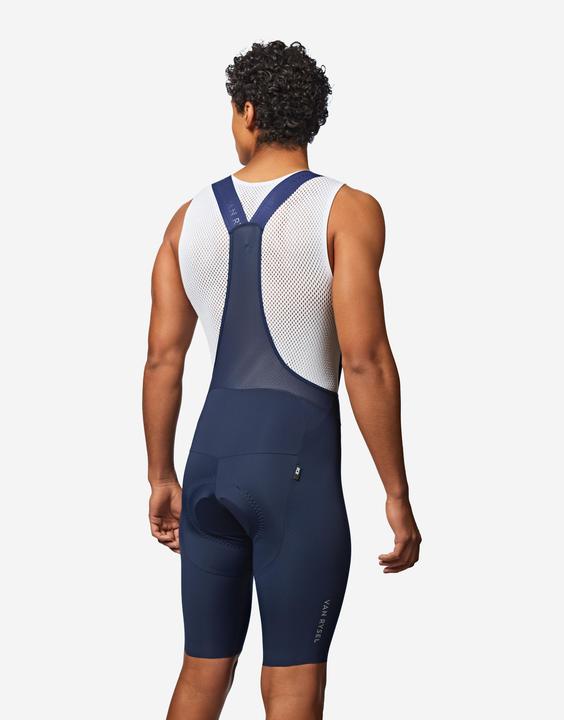Actual product image Van rysel Rennrad Radhose mit Trägern Sommer kurz Herren RCR 4 blau (XXL)