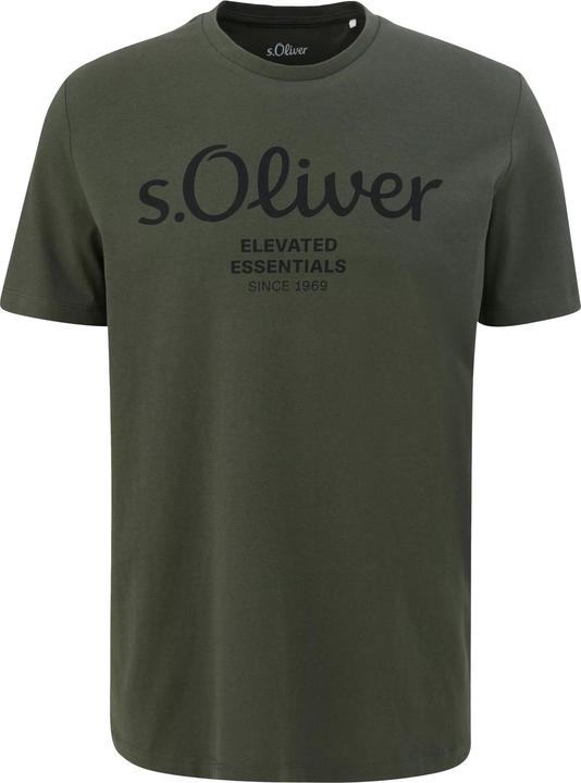 Produktbild S.Oliver T-Shirt Casual Bequem sitzend Logo T-Shirt (M)