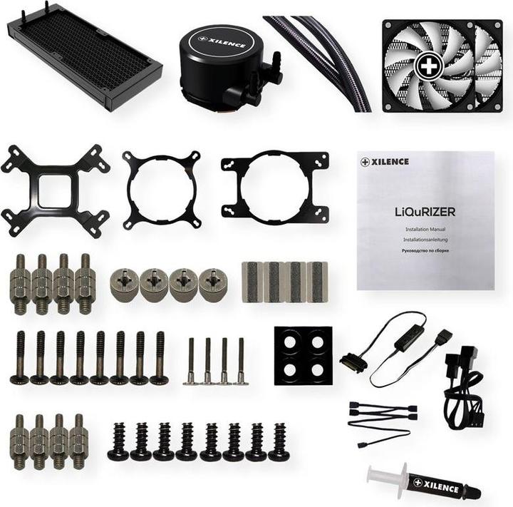 Actual product image Xilence RGB LED, 700-1800 rpm, 70 CFM, PWM