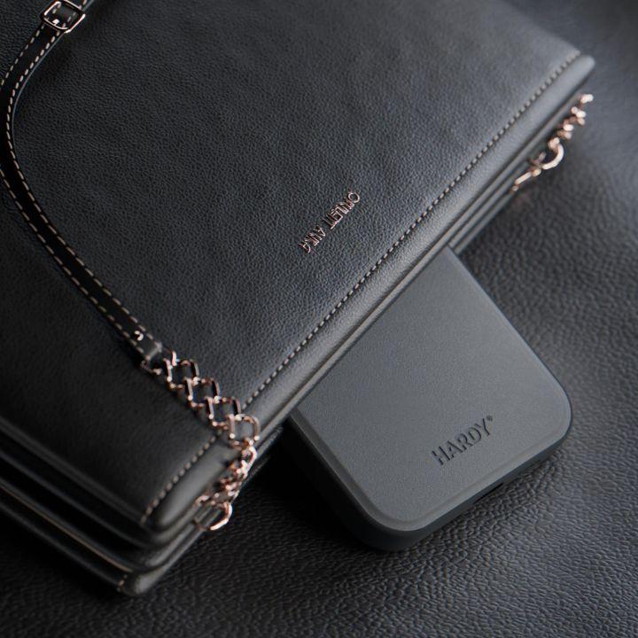Actual product image 3MK HARDY Apple Silky Leather MagCase pro Apple iPhone 16 Plus (5903108586474) (Apple iPhone 16 Plus)