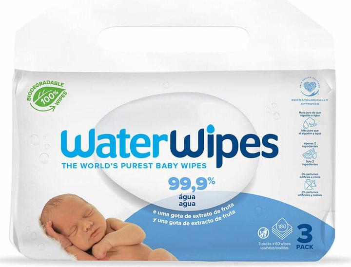 WaterWipes 99.9% Water (540 Piece)