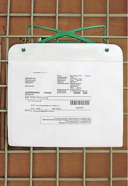 Actual product image kaiserkraft Push-in pocket, magnetic (A4)