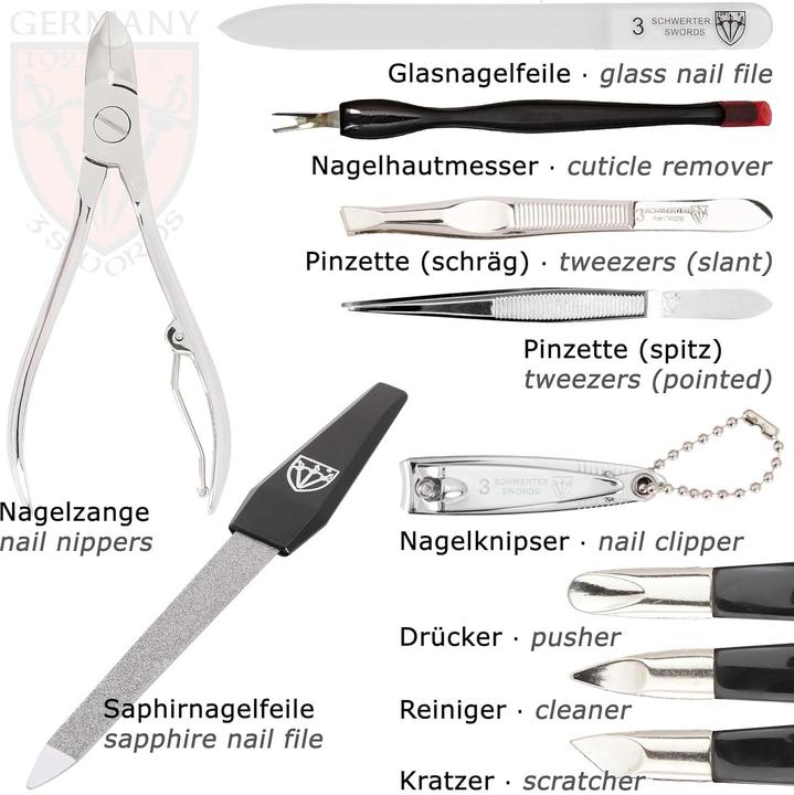Image du produit Drei Schwerter Set de manucure 'Palermo