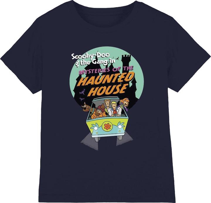 Actual product image Scooby Doo Mens Haunted House T-Shirt (S)