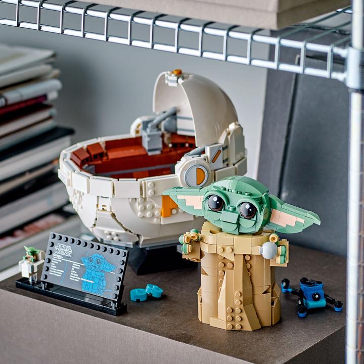 Produktbild LEGO Grogu in seiner Repulsorwiege (75403, LEGO Star Wars)