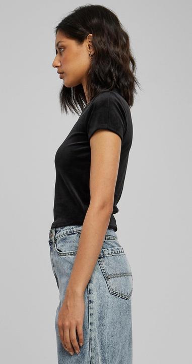 Actual product image Urban Classics Ladies Short Velvet Tee (XS)