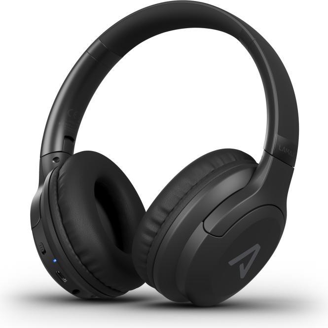 Image du produit Lamax Base 2 Casque sans fil Bandeau Appels/Musique Micro-USB Bluetooth Noir (48 h, Sans fil)