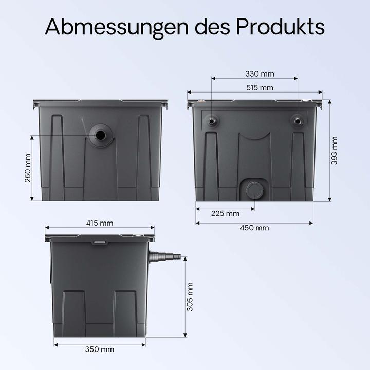 Produktbild SunSun Bio CBF-350 Teichfilter