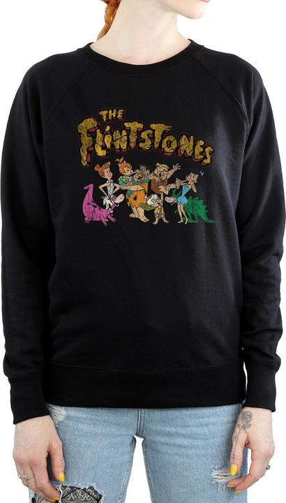 Produktbild The Flintstones Group Distressed Sweatshirt (M)
