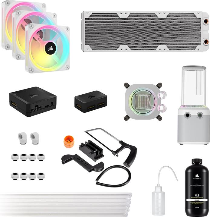 Corsair CPC Hydro X iCUE XH405i RGB Kit white