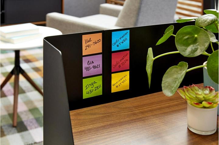 Actual product image Post-it Super Sticky Sticky Notes extra strong pink 6 pads (76 x 76 mm)