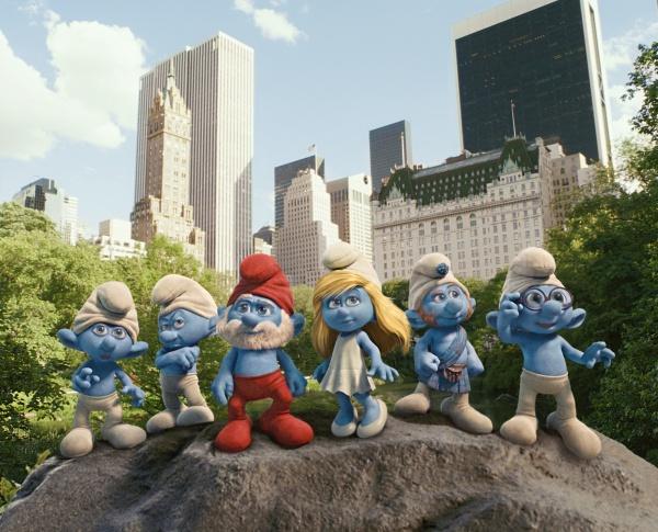 Actual product image The Smurfs (DVD, 2011, German, English)