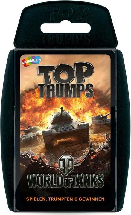 Produktbild Winning Moves WIN63346 - Top Trumps - World of Tanks, Kartenspiel, 2+ Spieler, ab 6 Jahren (DE-Ausgabe) (Deutsch)