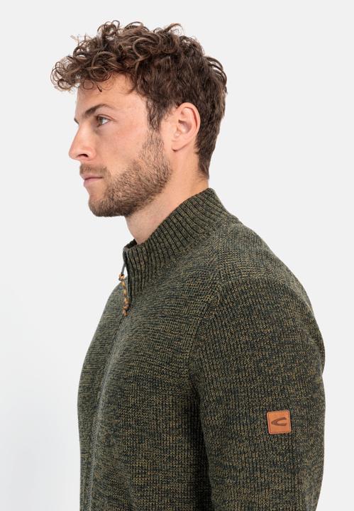 Produktbild Camel Active Strickjacke mit Reissverschluss (6XL)