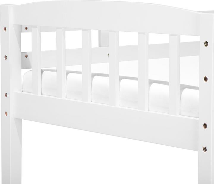 Immagine prodotto Beliani Letto a soppalco in legno con rete bianca 90 x 200 cm REVIN (90 x 200 cm)