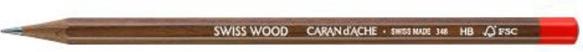 Actual product image Caran d'Ache Swiss Wood Graphitstift (2.10 mm, HB, 1 x)