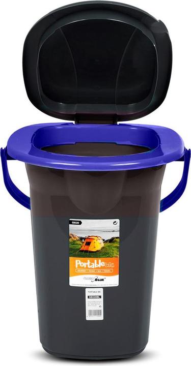 Immagine prodotto Greenblue WC turistico GB320BB in nero e blu scuro