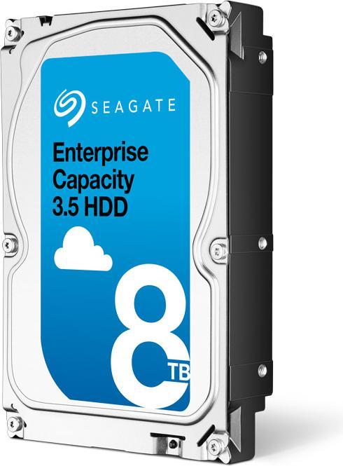 Produktbild Seagate EXOS 7E8 Enterprise Capacity 3.5 8TB HDD 7200rpm SAS 12Gb/s 256MB cache 8,9cm 3,5Zoll 24x7 4K Nat... (8 TB, 3.5")