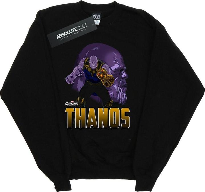 Avengers Infinity War Thanos Charakter Baumwolle Sweatshirt