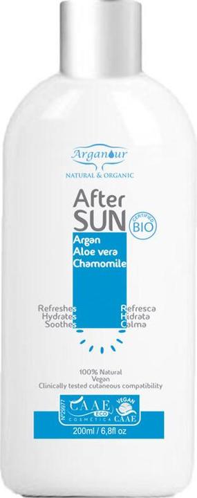 Actual product image Arganour NATURAL&ORGANIC aftersun 200 ml (Lotion, 200 ml)
