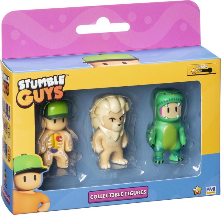 Actual product image Boti Stumble Guys Actionfiguren, 3er-Pack